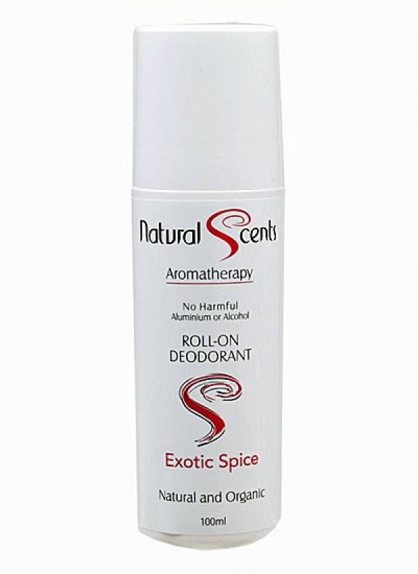 Natural Scents Roll-On Deodorant - Exotic Spice