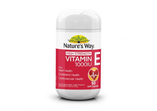 Natures Way High Strength Vitamin E 1000iu