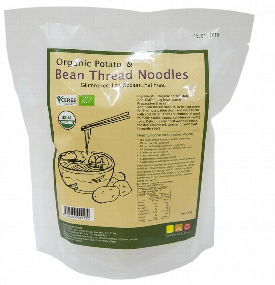 Nutritionist Choice Potato and Bean Thread Noodles