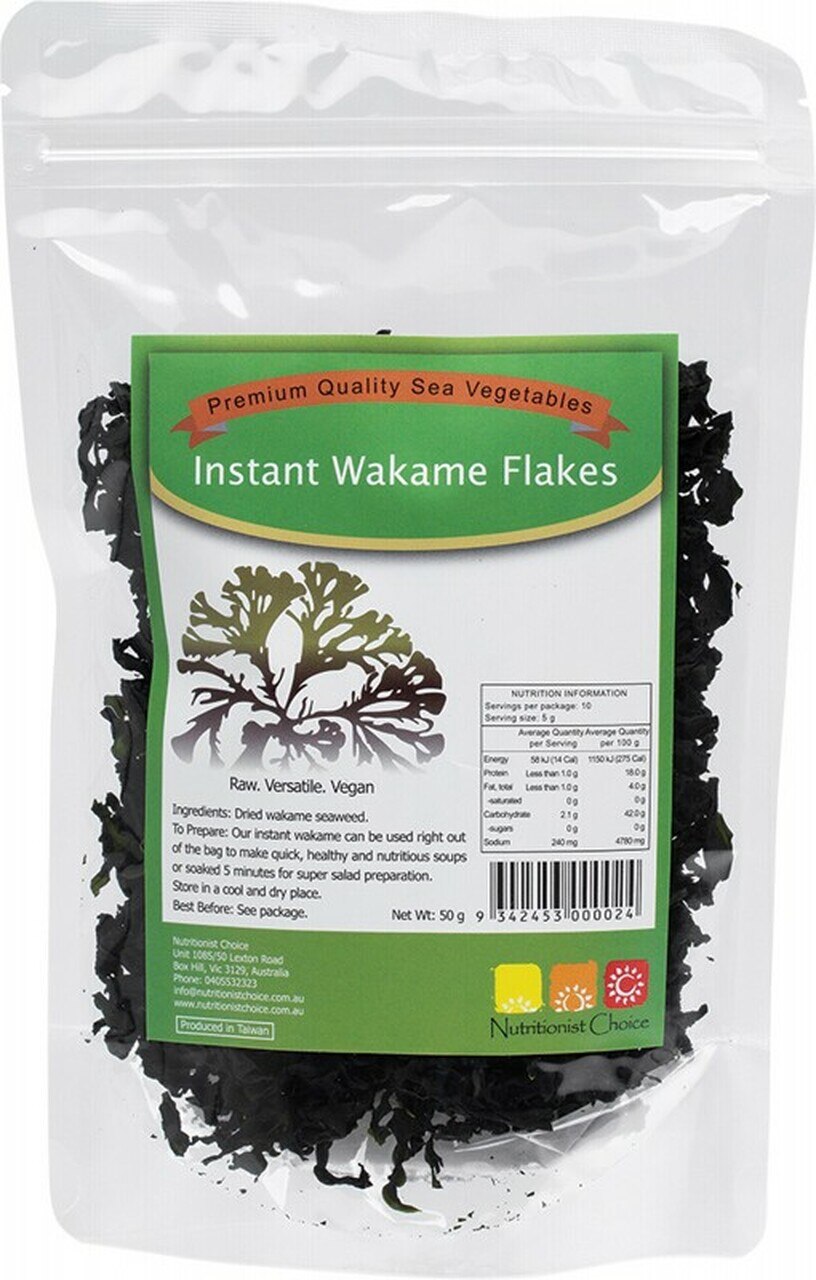 Nutritionists Choice Wakame Flakes