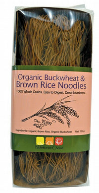 Nutritionists Choice Brown Rice and Buckwheat Noodles
