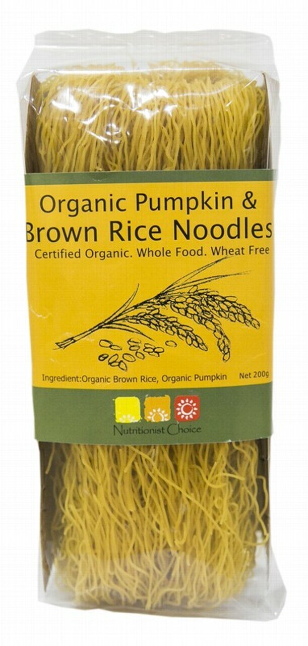 Nutritionists Choice Brown Rice and Pumpkin Noodles