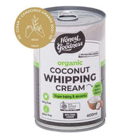 Honest To Goodness Organic Coconut Whipping Cream