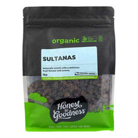 Honest to Goodness Organic Dried Sultanas