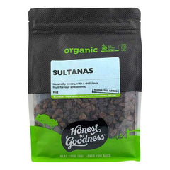 Honest to Goodness Organic Dried Sultanas