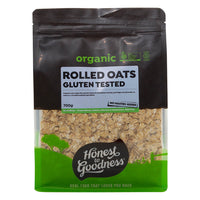 Honest To Goodness Organic Rolled Oats - Gluten Tested