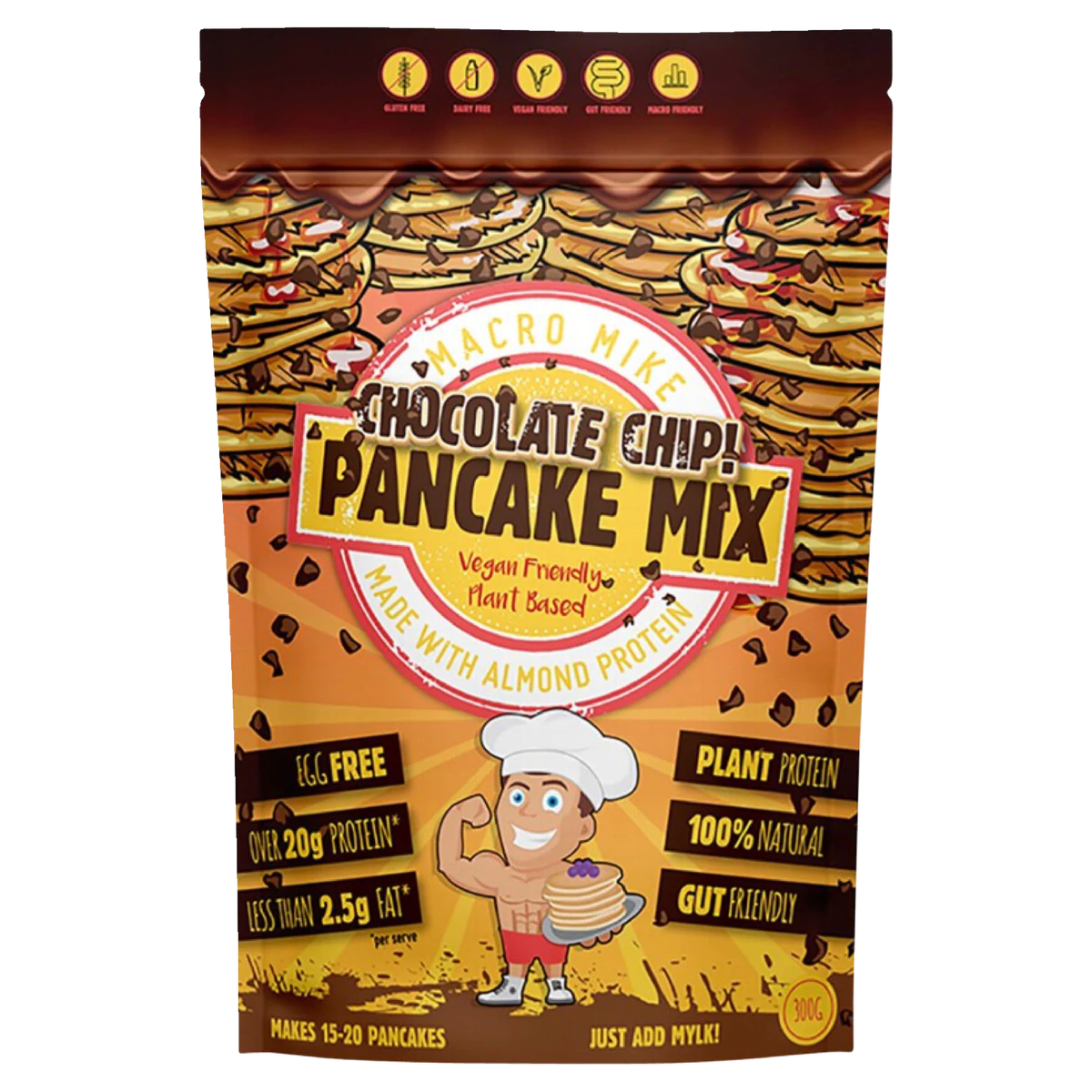 Macro Mike Almond Protein Pancake Mix