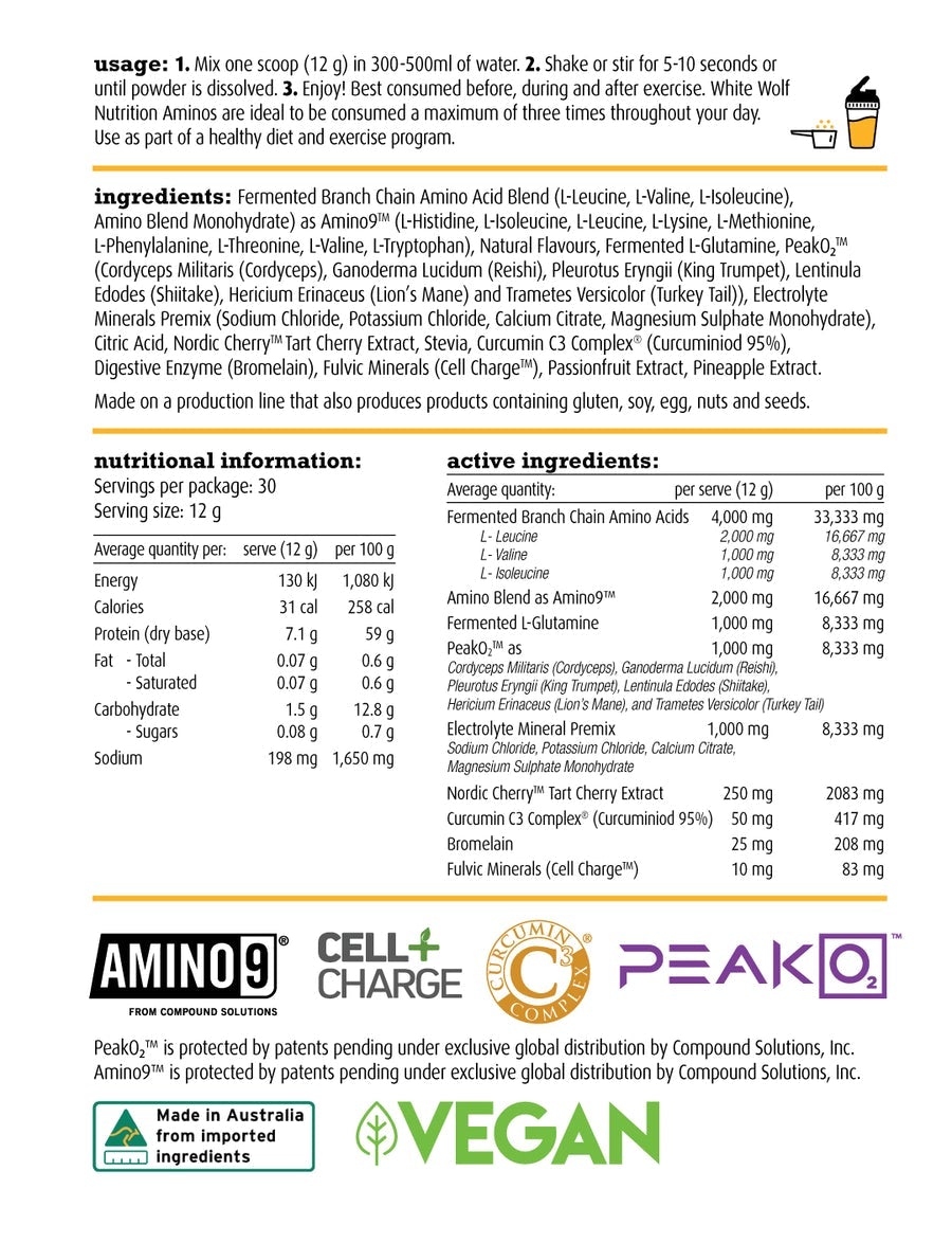 White Wolf Vegan Amino
