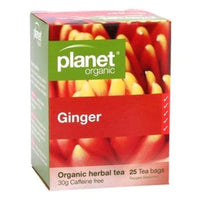 Planet Organics Ginger Teabags