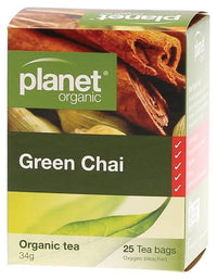 Planet Organics Green Chai Teabags