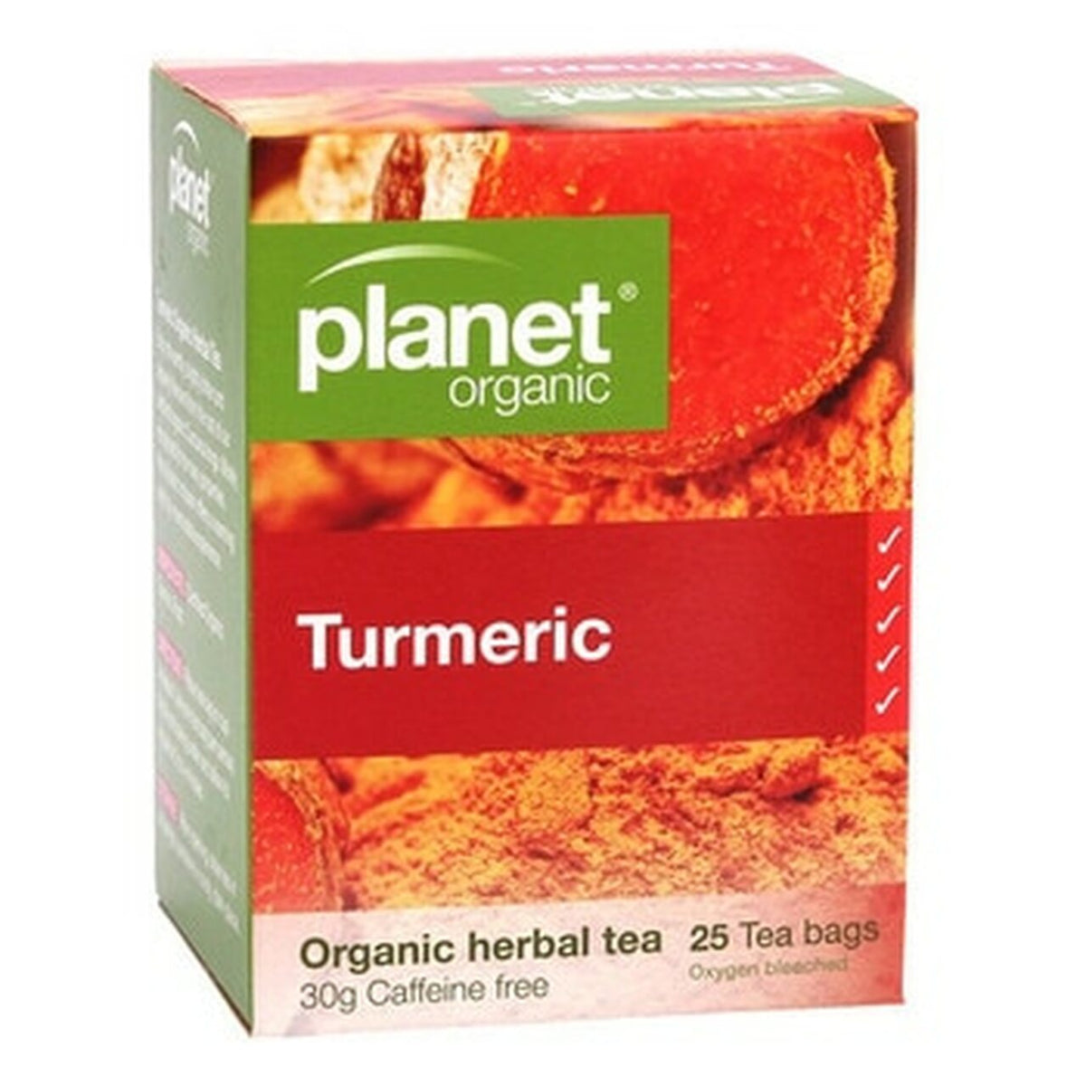 Planet Organic Turmeric Teabags