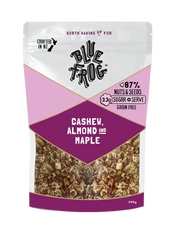 Blue Frog Nuts and Seeds - Cashew Almond and Maple