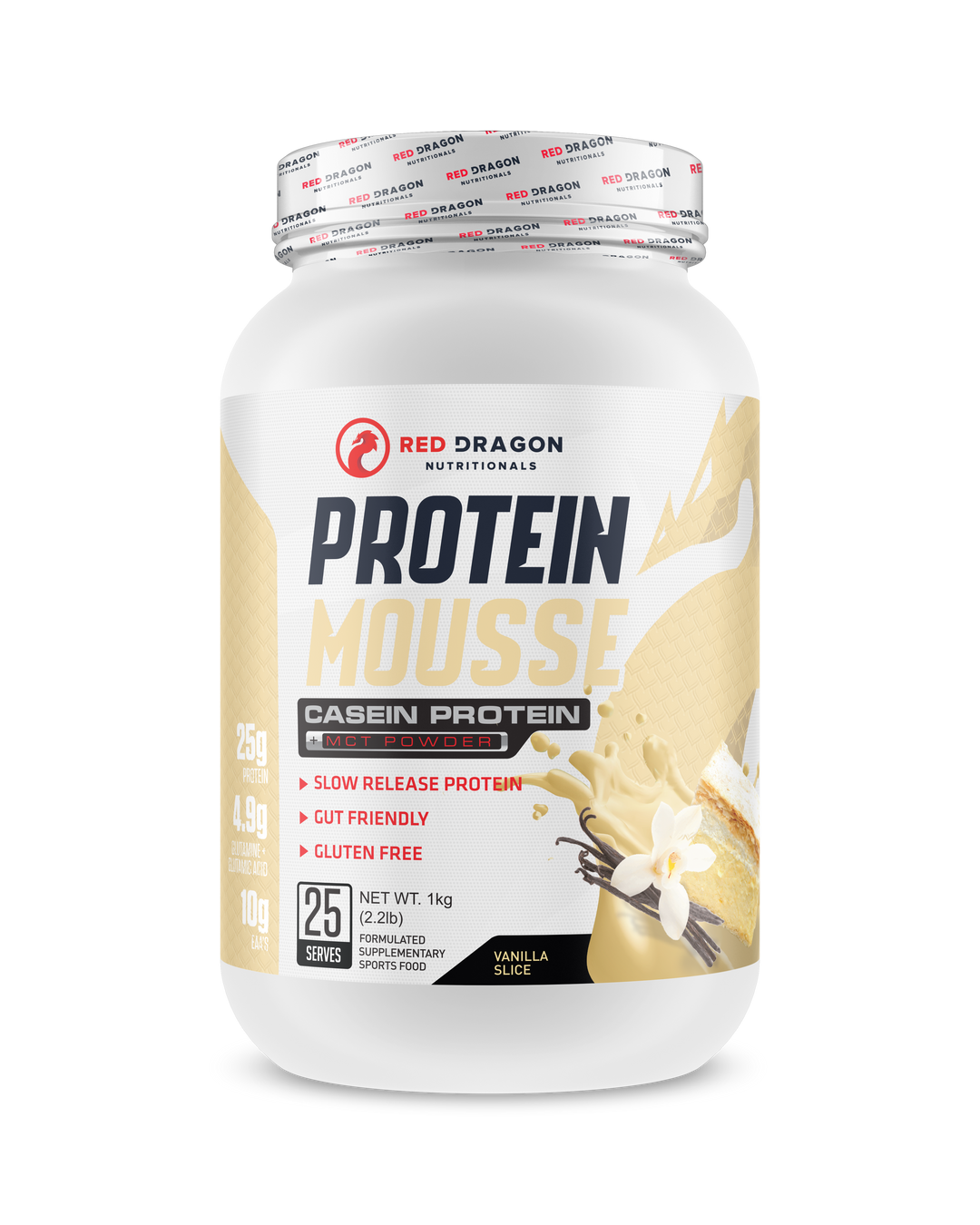 Red Dragon Protein Mousse