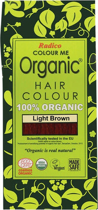 Radico Colour Me Organic Hair Colour Powder - Light Brown
