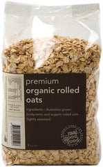 Real Good Food Australian Organic Rolled Oats