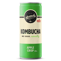Remedy Apple Crisp Kombucha Can