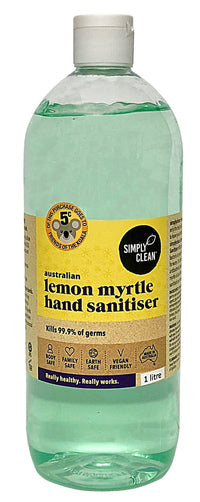 Simply Clean Lemon Myrtle Hand Sanitiser