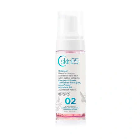 Skin B5 Acne Control Australian Botanical Cleansing Mousse