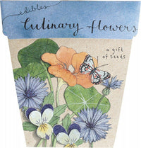 Sow N Sow Gift Of Seeds - Culinary Flowers