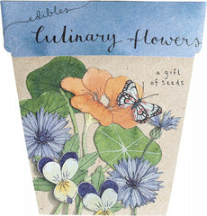 Sow N Sow Gift Of Seeds - Culinary Flowers
