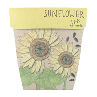 Sow N Sow Gift Of Seeds - Sunflower
