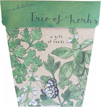 Sow N Sow Gift Of Seeds - Trio Of Herbs