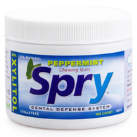 Spry Peppermint Xylitol Gum