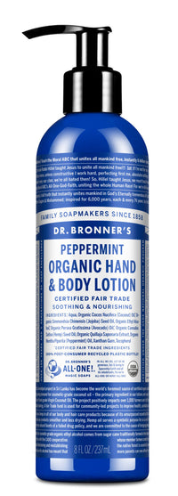 Dr. Bronners Organic Lotion - Peppermint