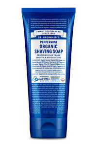 Dr. Bronners Organic Shaving Soap - Peppermint