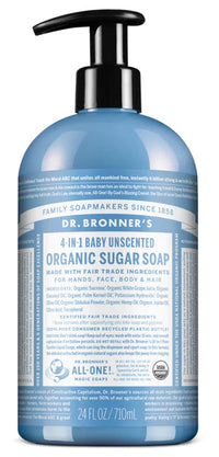 Dr. Bronners Organic Pump Soap - Baby Unscented