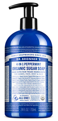 Dr. Bronners Organic Pump Soap - Peppermint