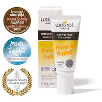Wotnot Natural Face Sunscreen 40 SPF BB Cream - Untinted