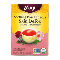 Yogi Tea Rose Hibiscus Skin Detox Tea