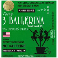 Natural Green Leaf 3 Ballerina Tea
