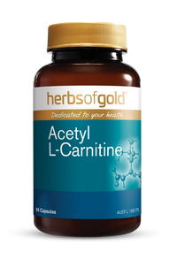 Herbs Of Gold Acetyl L-Carnitine 120 Capsules | Mr Vitamins