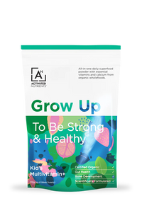 Activated Nutrients Grow Up Organic Kids Superfood Powder | Mr Vitamins