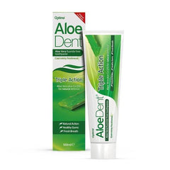 Aloe Dent Toothpaste - Fluoride Free - Triple Action