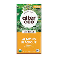 Alter Eco Almond Blackout 85% Cacoa
