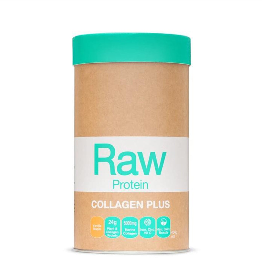 Amazonia Raw Collagen Protein Vanilla Maple Powder