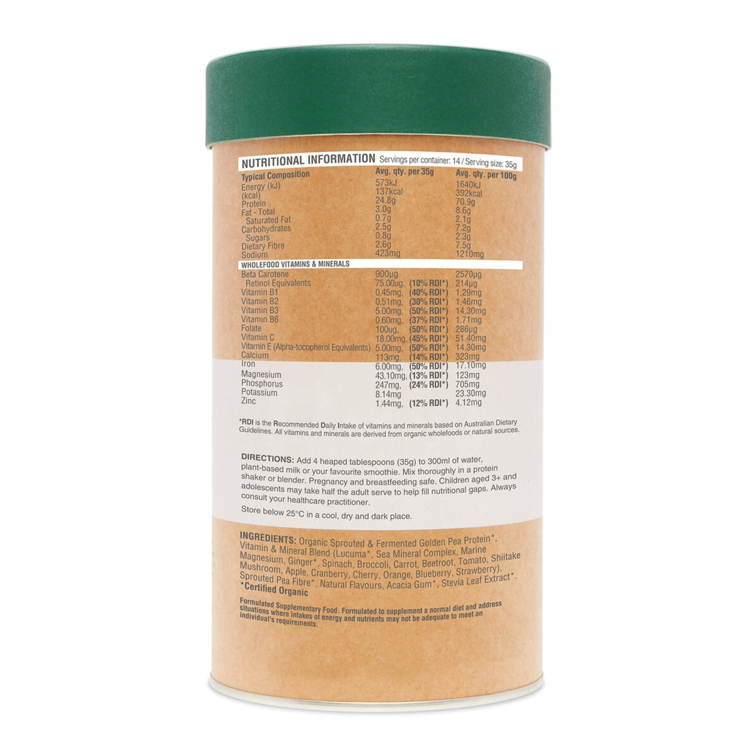 Amazonia Raw Protein Daily Nourish Chocolate 500g