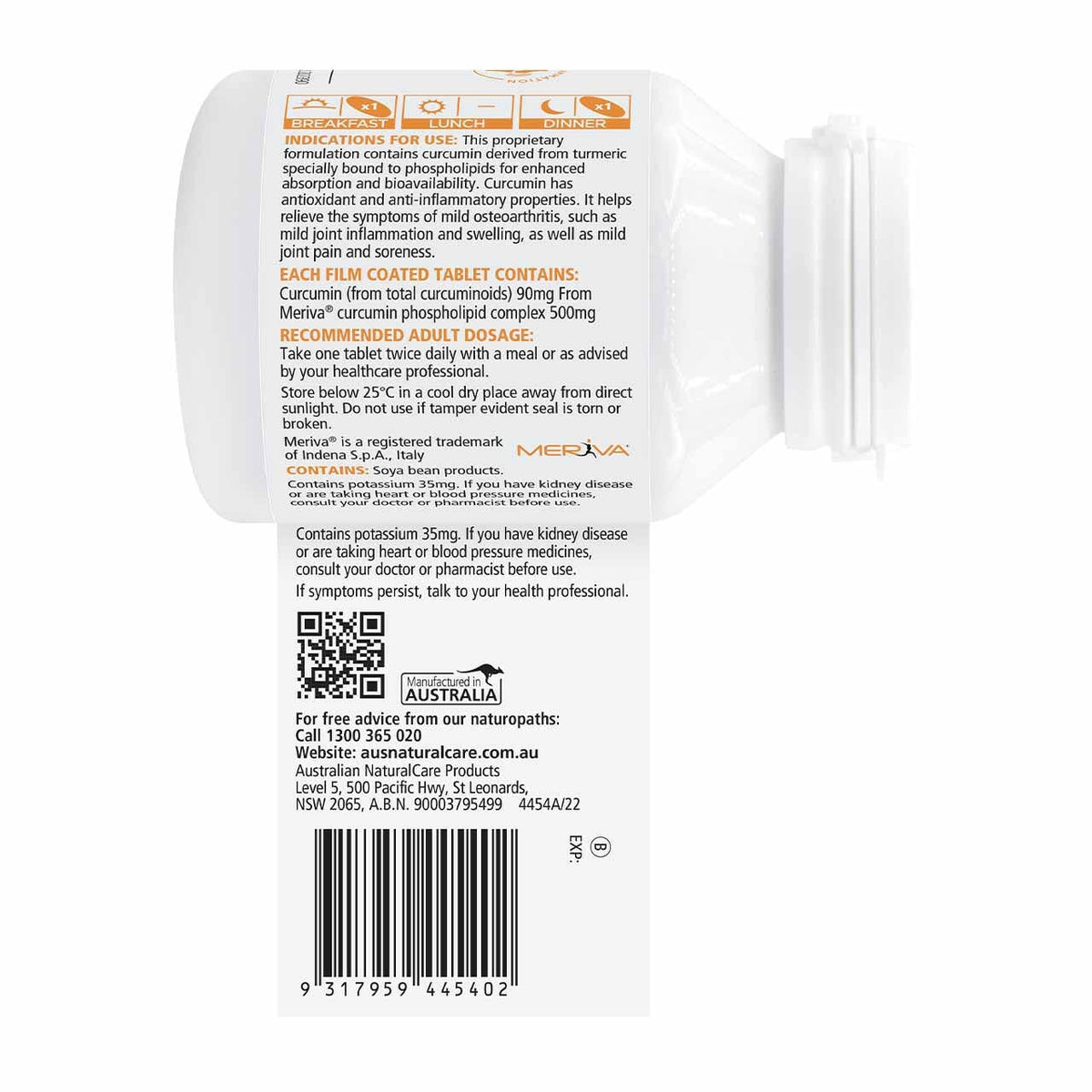 Australian Natural Care Curcumin
