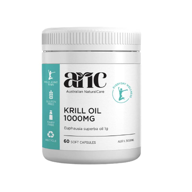Australian Natural Care Krill Oil 1000mg 60 Caps