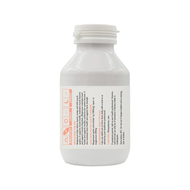 Australian Natural Care Magnesium Chelate 1000mg 90 Tablets