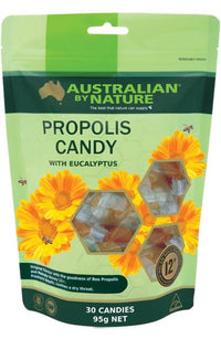Australian By Nature Propolis Candy With Eucalyptus 30 Pieces | Mr Vitamins