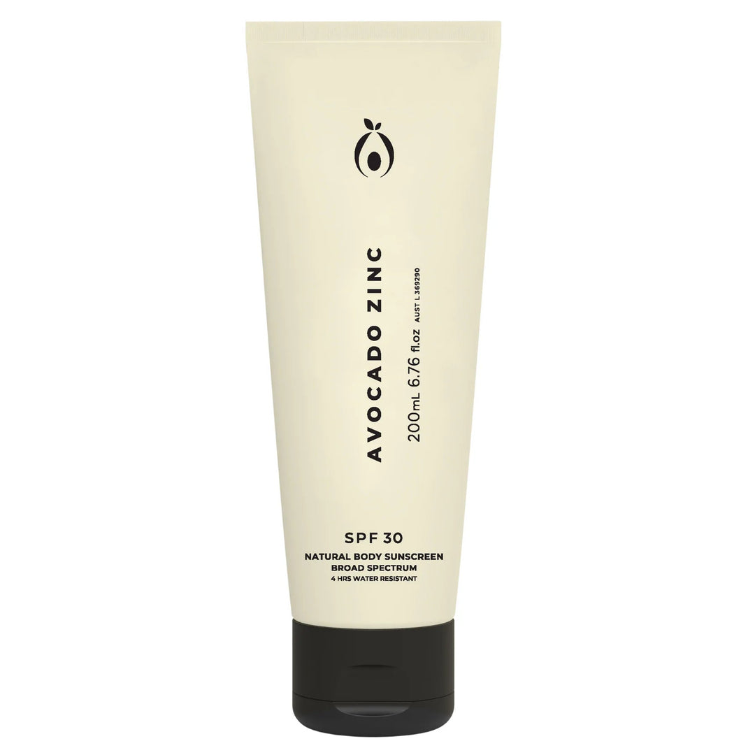 Avocado Zinc SPF30 Natural Body Sunscreen