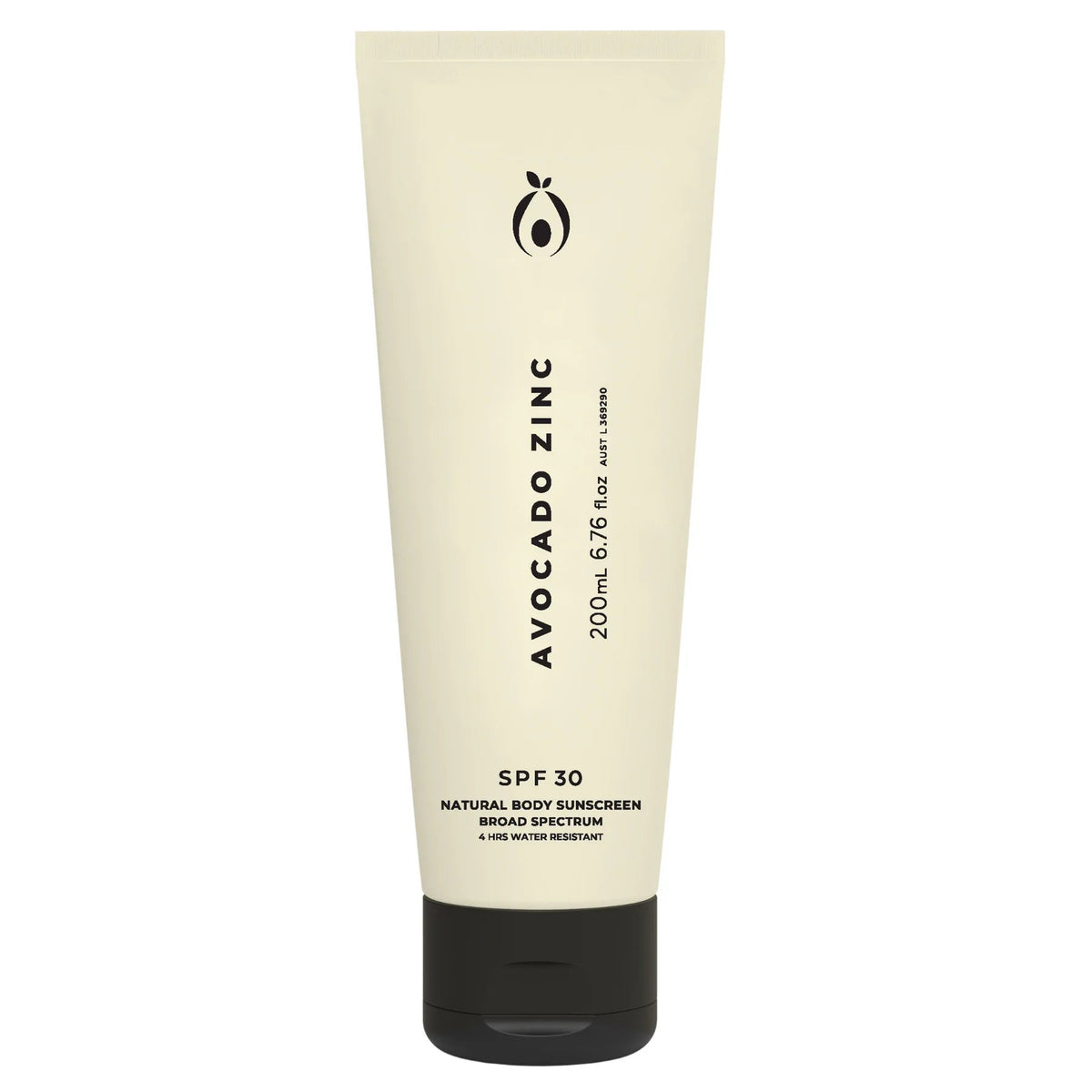 Avocado Zinc SPF30 Natural Body Sunscreen