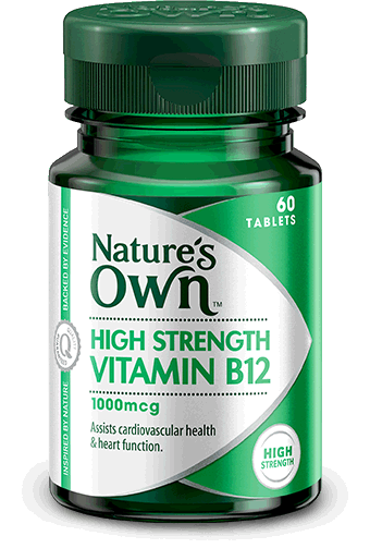 Natures Own High Strength Vitamin B12 1000mcg