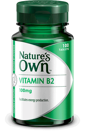 Natures Own Vitamin B2 100mg