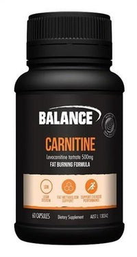 BAL CARNITINE 500MG 60 Capsules | Mr Vitamins
