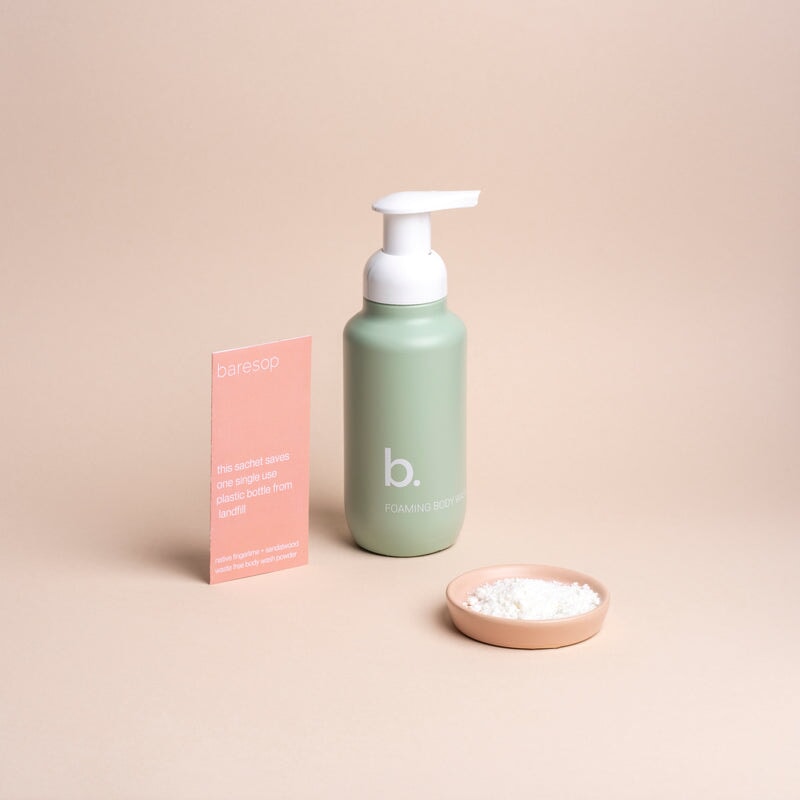 Baresop Starter Kit Body Wash Fingerlime and Sandalwood